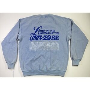 Mayfair Group Listen to the Language of the Universe Crewneck Sweatshirt S M